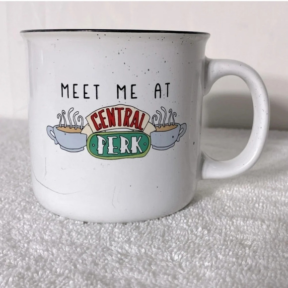 FRIENDS Meet Me At Central Perk Ceramic Mug - Picture 1 of 12